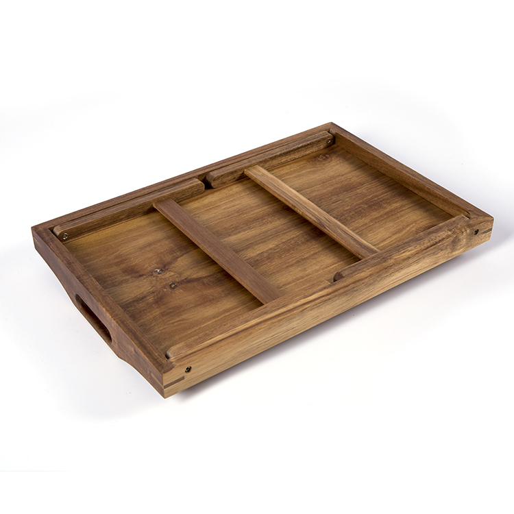 ACACIA WOOD SERVING TRAY WITH LEG Buy Product on Fuzhou Sino Trading